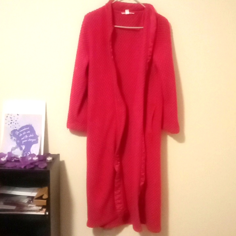 Pink robe